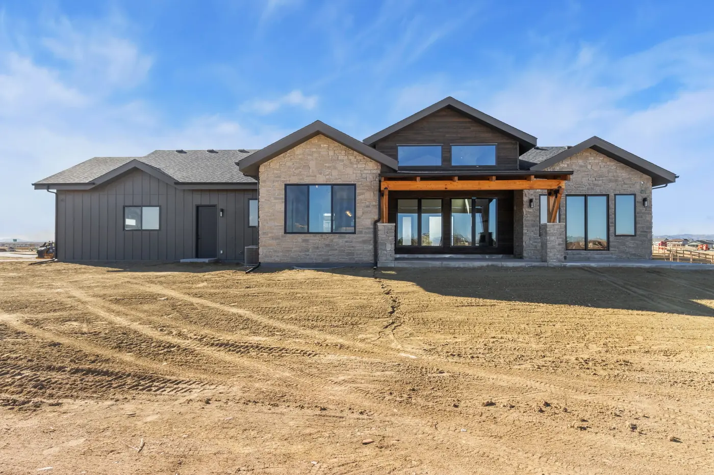 Custom exterior by NoCO Custom Homes